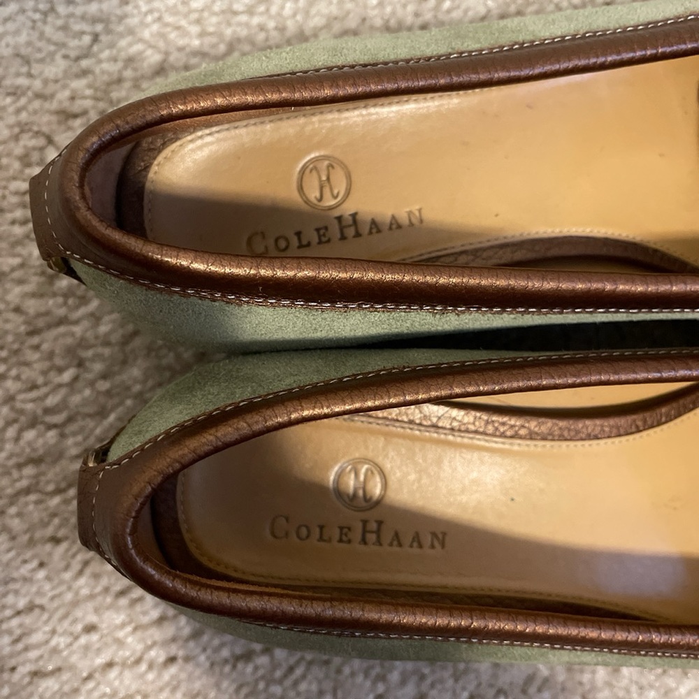 Cole Haan Nike Air Leather and Suede Women’s Loafers - Picture 7 of 8
